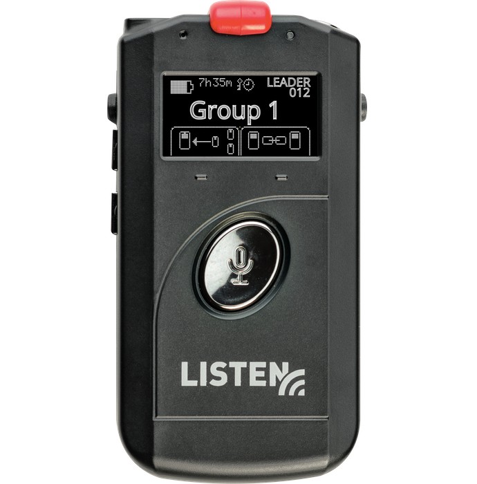 Listen Technologies ListenTALK LK-1 Transceiver front view