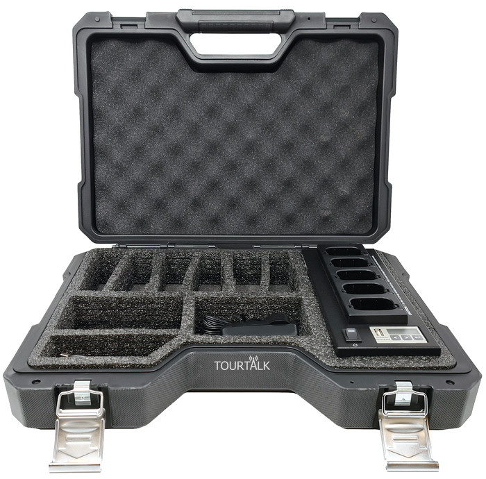 Tourtalk TT-C5SC Five-slot charger transport case