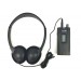 Tourtalk TT-HP Lightweight headphones with Tourtalk TT 40-R receiver