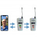 Tourtalk TT-RPA Remote Person Adapter example with TT 200-T transmitters