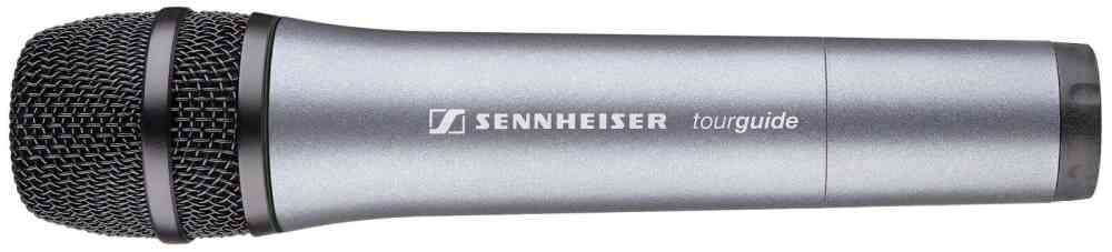 Sennheiser SKM 2020-D hand microphone transmitter for UK hire