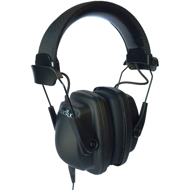 Tour guide system noise reduction headphones